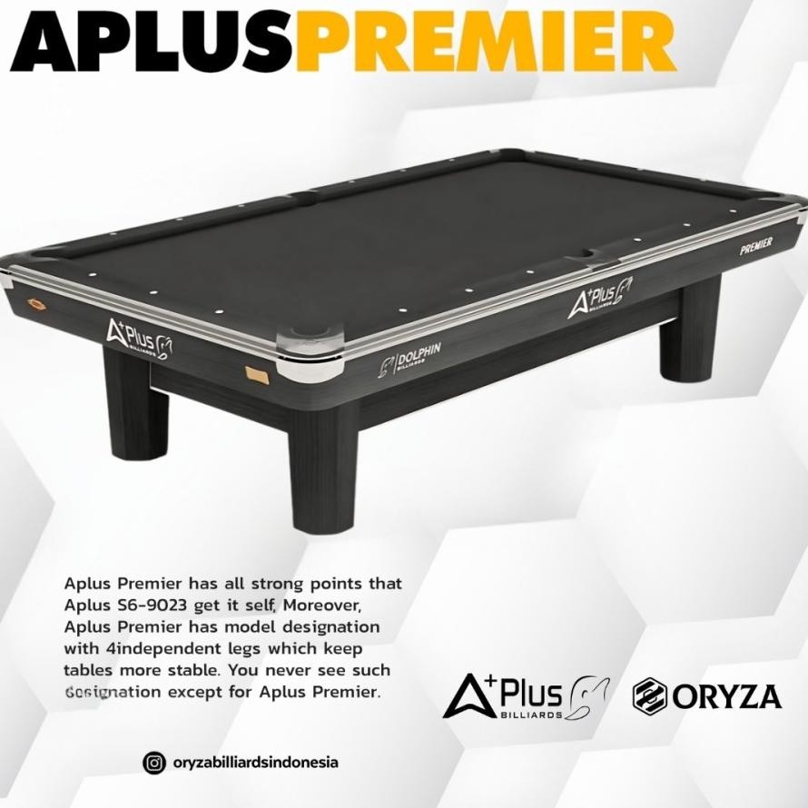 Meja Billiard 9ft Aplus Premier - Pool Table A+Plus Billiards Premier Table