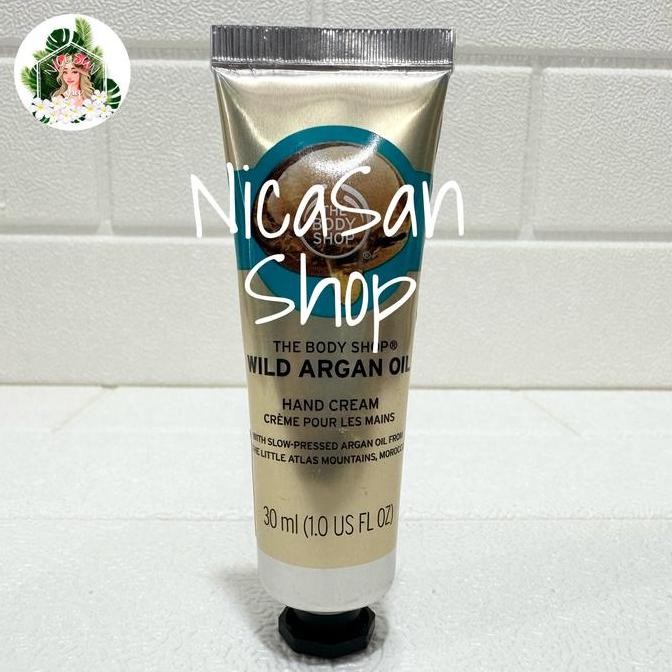 Sale The Body Shop Wild Argan Oil Hand Cream 30Ml - Hand Lotion