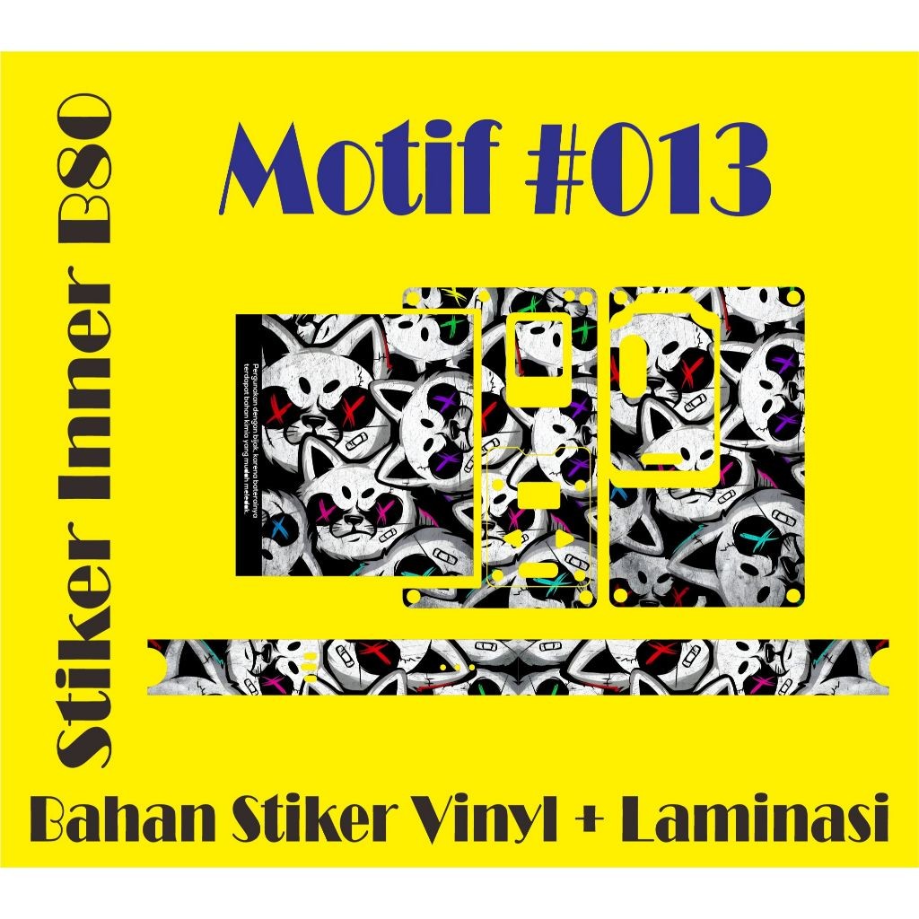 

Terlaris Presisi Stiker Iner Centa B80 Rjk 013 Casing/Stiker Panel Vynil Bisa Custom Dan COD