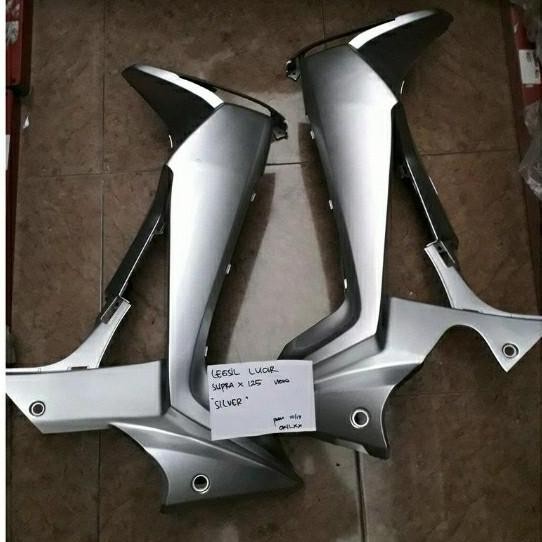Cover sayap supra x 125 batman silver murah
