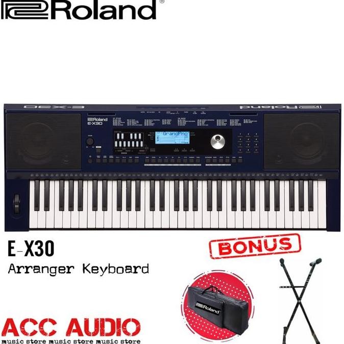 Alat Musik Keyboard Roland E-X30 / Ex30 Original Garansi 1 Tahun