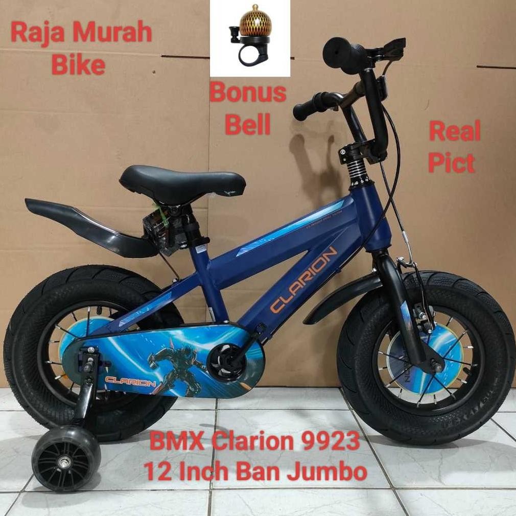 Sepeda Anak Bmx Clarion 12 Inch Ban Besar Sepeda Anak Laki Laki  BMX 12 Clarion Ban Jumbo Bmx 12 Cla