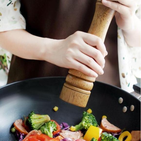 

Terlaris Wood Salt Pepper Mill Grinder Gilingan Lada Merica 5 8 Inch Bahan Kayu