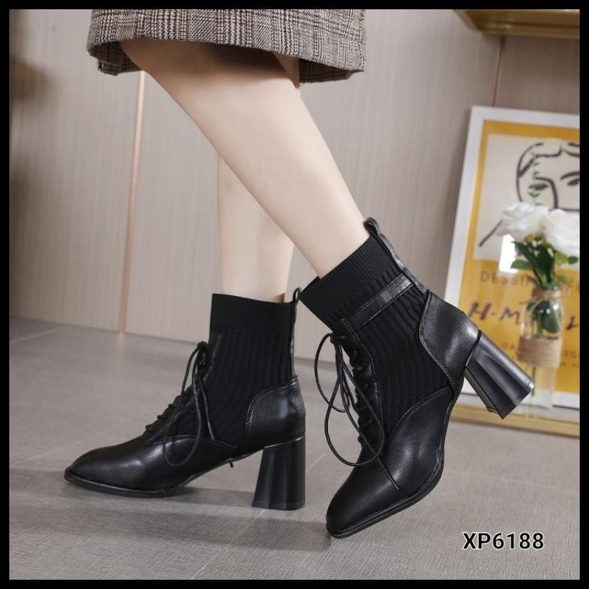 AMIINA BOOTS PADIOR HIGH HEELS PLATFORM XP6188 STYLE KOREA