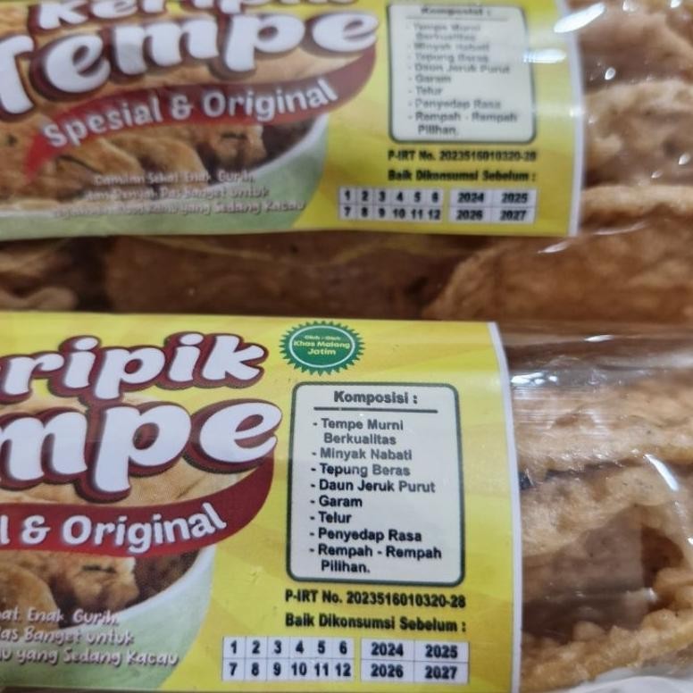 

Tepat Guna Keripik Tempe Original | Keripik Tempe Kering Gurih Renyah Dan Bergizi | Sneck Sehat