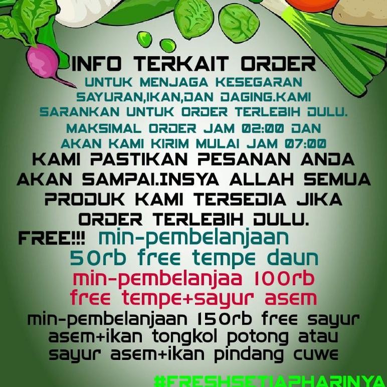 

Promo Tempe Plastik Size Besar
