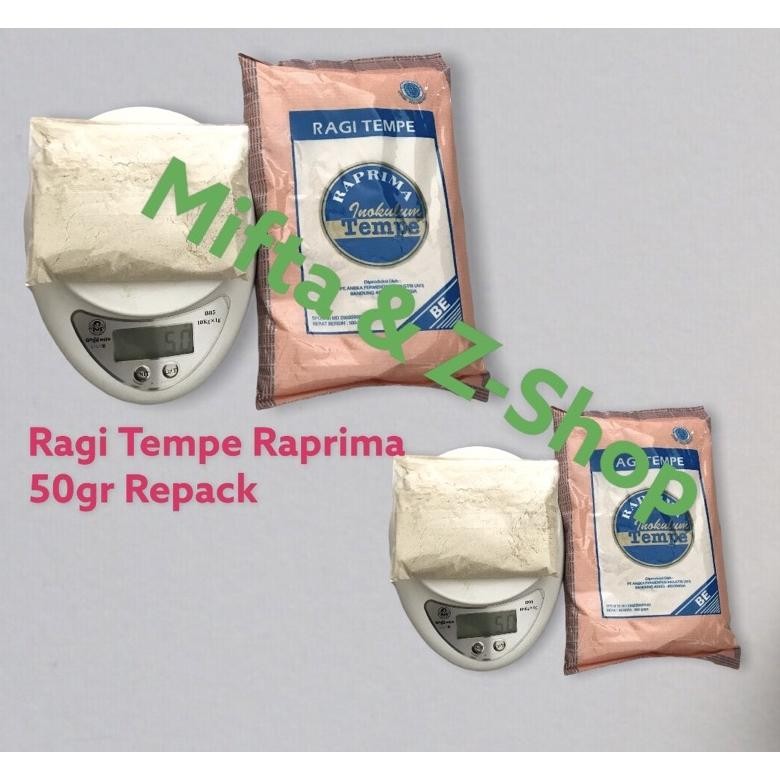 

Unik Ragi Tempe Raprima Kemasan Repack 25Gr, 50Gr, 100Gr