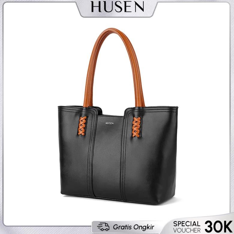 HUSEN Tas Wanita Mawla Totebag Kekinian Tas Kantor Import Totebag Kuliah Branded Import