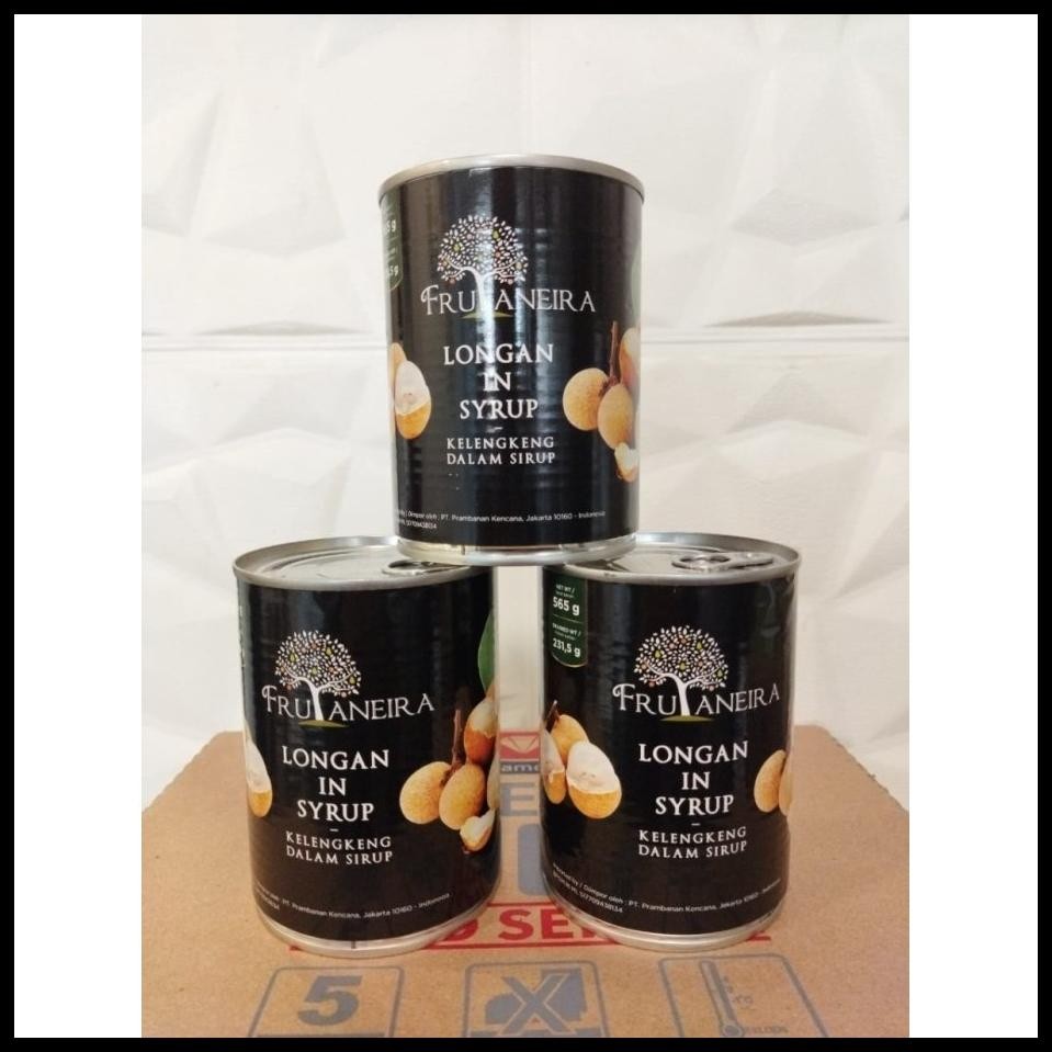 

FRUTANEIRA LONGAN IN SYRUP | BUAH KELENGKENG KALENG | 565 GRAM