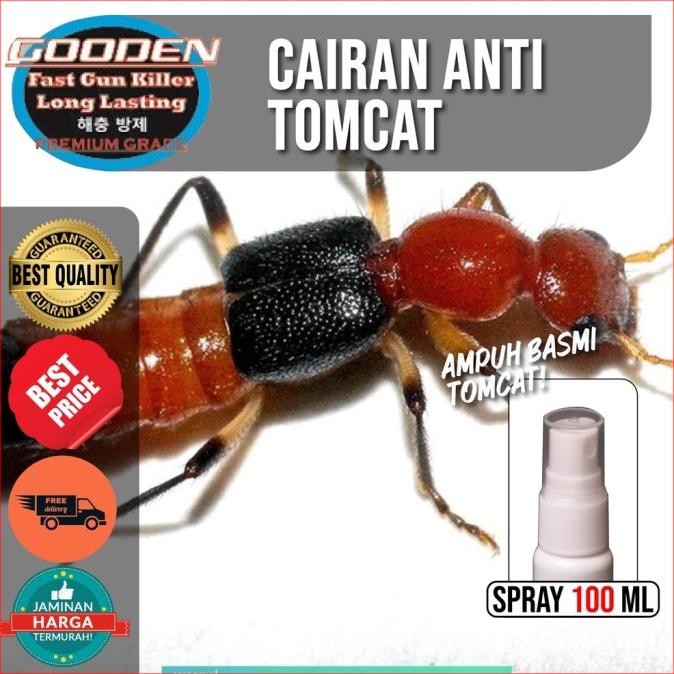 Super Hot, Racun Cairan Pembasmi Tomcat 100 Ml Gooden Racun Pengusir Tomcat Obat