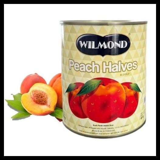 

WILMOND PEACH HALVES IN SYRUP BUAH HALAL PERSIK DALAM KALENG 825GR