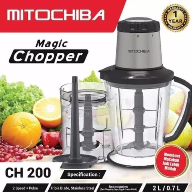 

Terlaris Food Chopper Mitochiba Ch-200