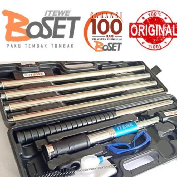 Ramset BoSET ITEWE paku tembak tombak gun ramset MODERN dan PRAKTIS Promo