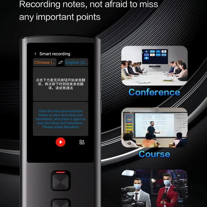 

FFYY-Wifi Real Time Multi Language Translation Device Instant Voice Translator Electronic Dictionary T17 Offline Translation
