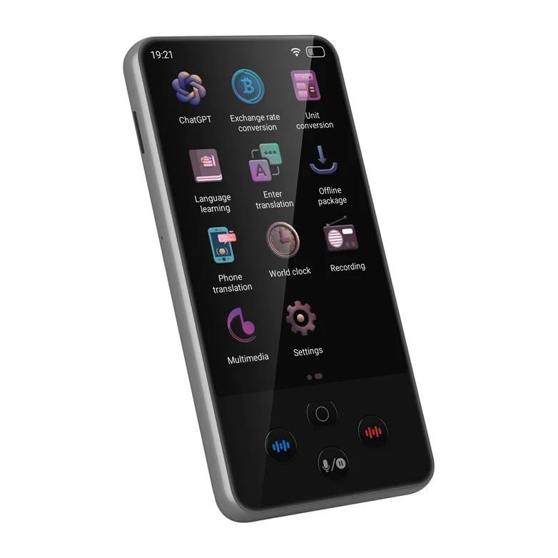 

Portable Translator S85 Pro WiFi 138 Language Online Offline Smart Recording Translate ChatGPT Voice Photo Group Translation