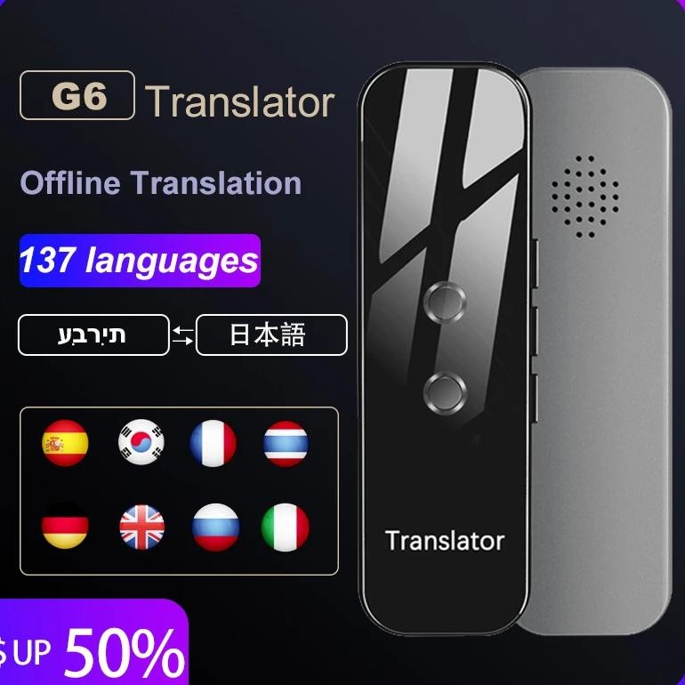 

Himtop Translator Portable 137 Languages Smart Instant Voice Text APP Photograph Translaty Language Learning Travel Business