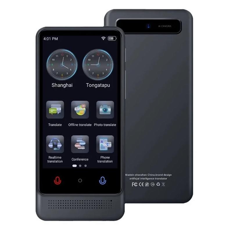 

Portable Offline Cantonese M12 Translator 137 Languages Camera Text Voice Device Real-Time Smart Voice Photo Translation Machine