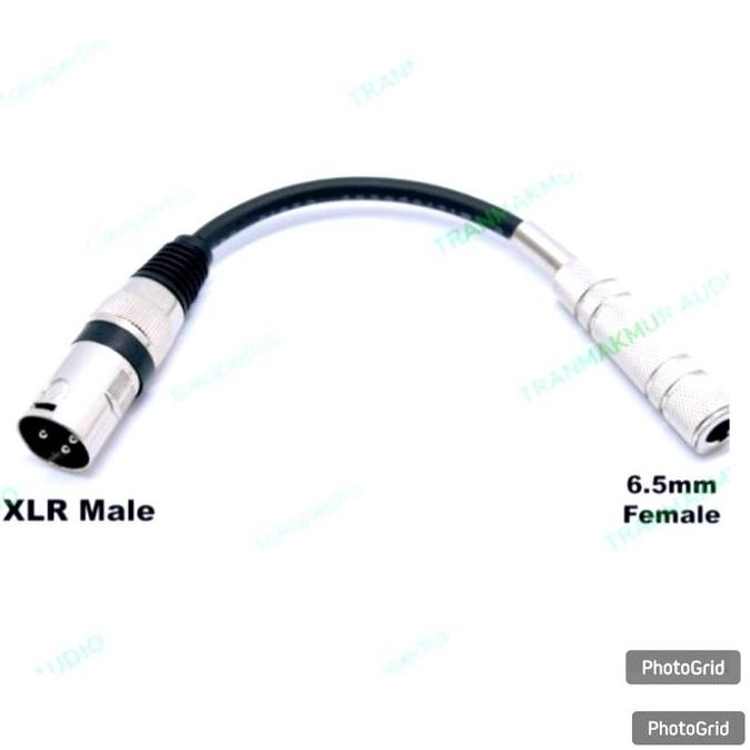 Kabel jack xlr male to akai female 6,5