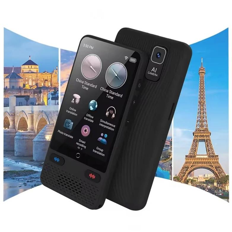 

S85 Portable Translator Device 138 Real-time Languages Online & Offline 3.54inch Smart Voice Translation For Foreign Travel