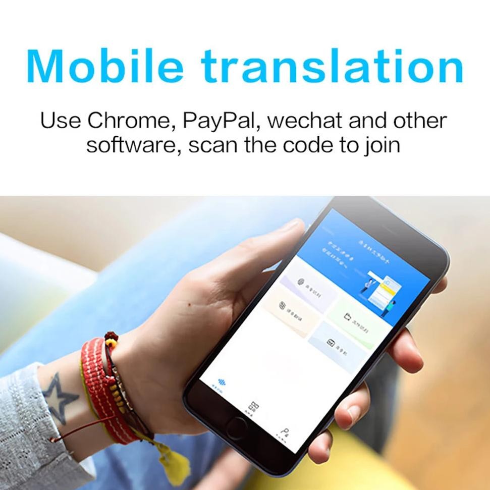 

138 Languages Portable Instant Translator Chatgpt/Online/Offline/Recording/Photo Translation WIFI for Business Travel Learning