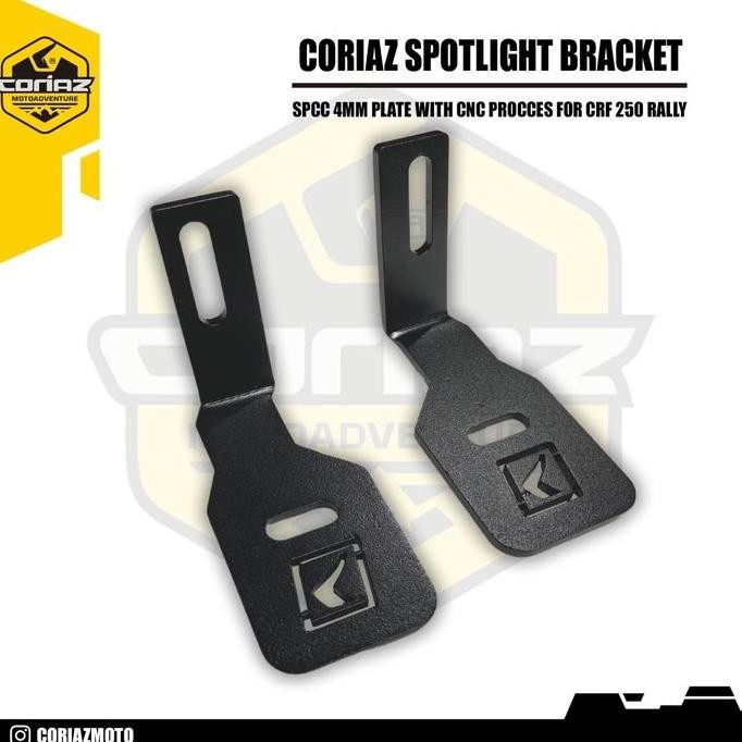 cket Lampu tembak CRF 250 L/Rally Coriaz Motoadventu