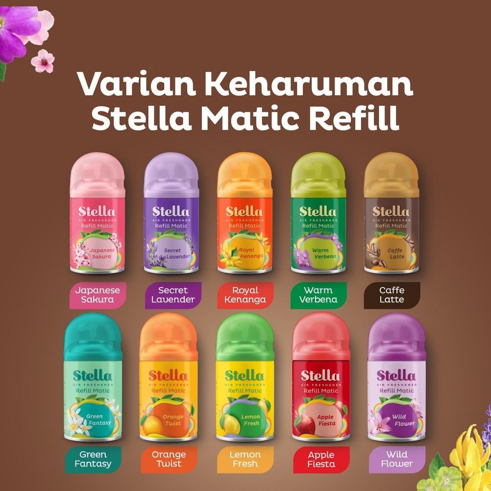 Stella Air Freshener Refill Matic