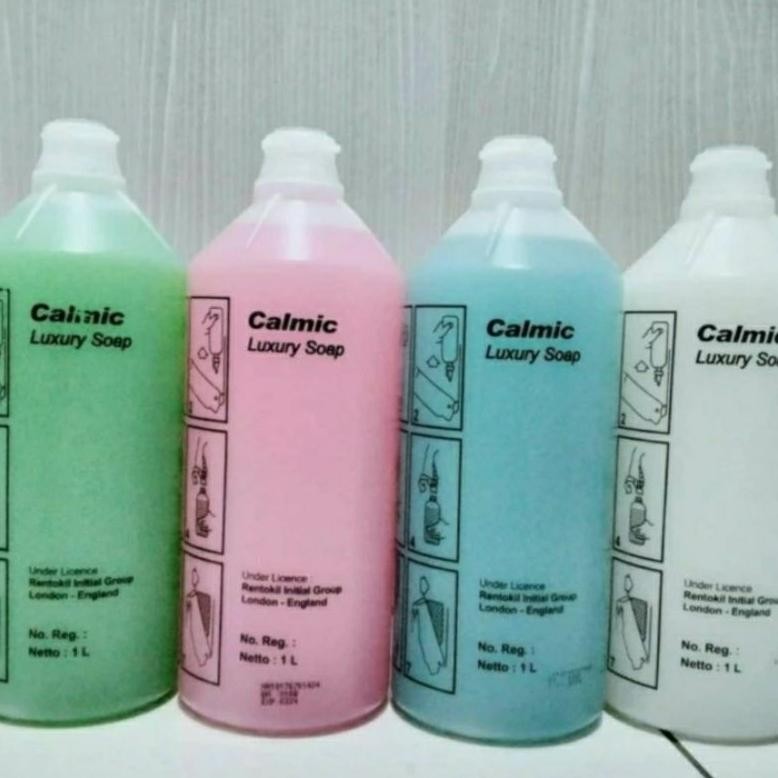 PJ HAND WASH LUXURY CALMIC SABUN CUCI TANGAN 1 LITER PRENIUM