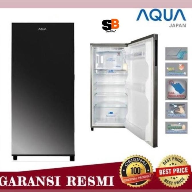 TERMURAH - kulkas Aqua japan 181 (DS)/kulkas 1 pintu (AQR-D181)