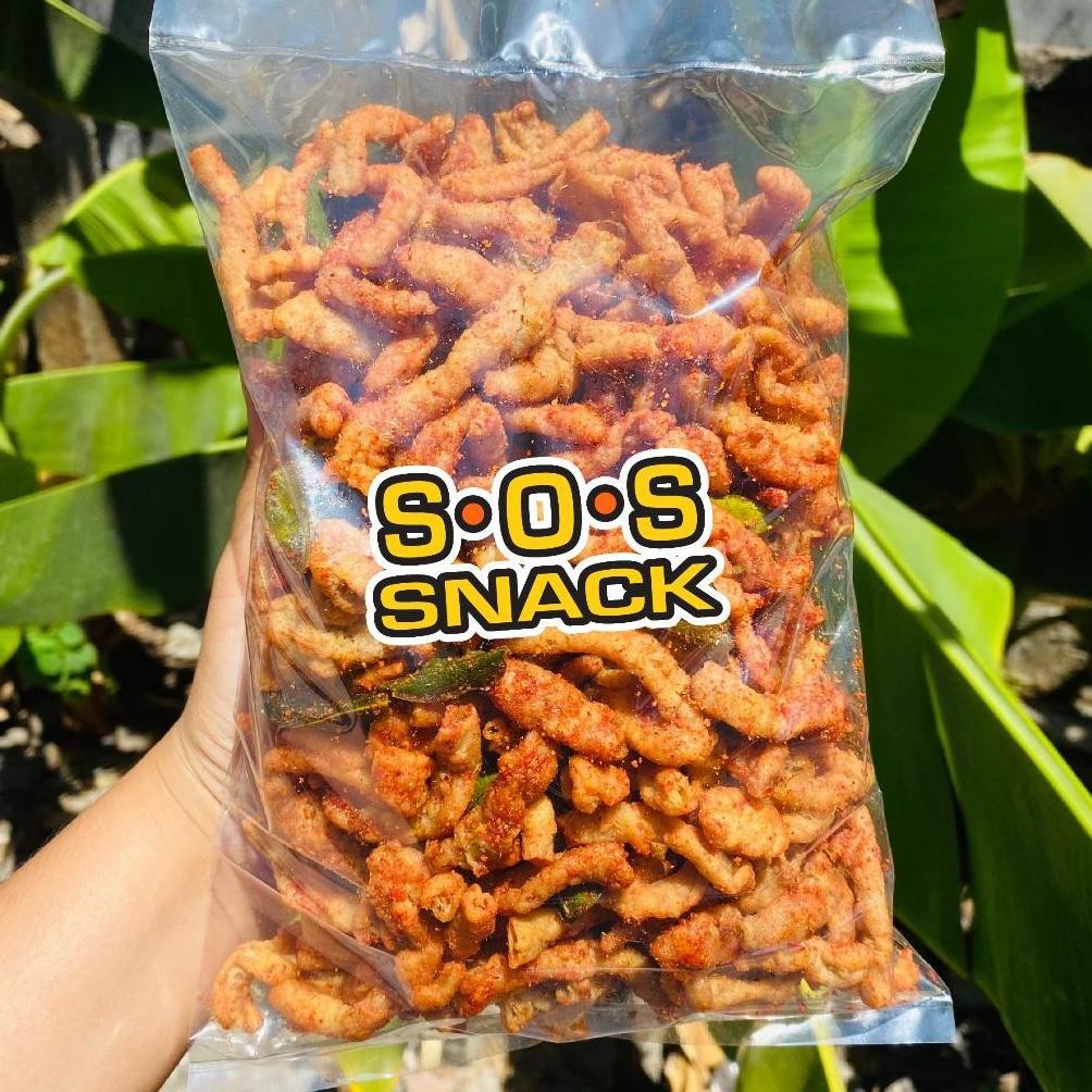 

Makaroni SOS - 500GR Usus Pedas Daun Jeruk Mantap Termurah