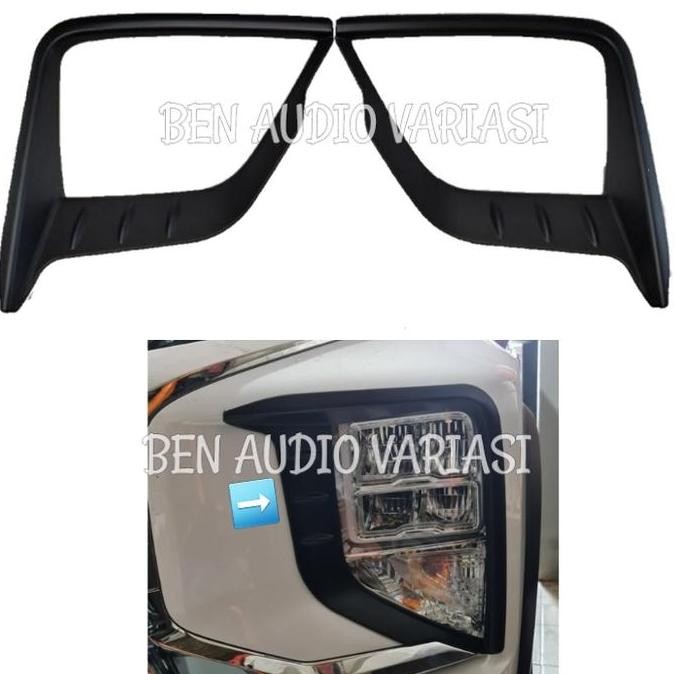 Garnish Headlamp/Garnish Depan Xpander Cross Hitam Ready