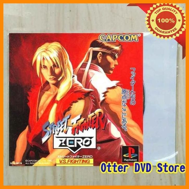 [TPS] KASET CD GAME PS1 PS 1 STREET FIGHTER ZERO 1