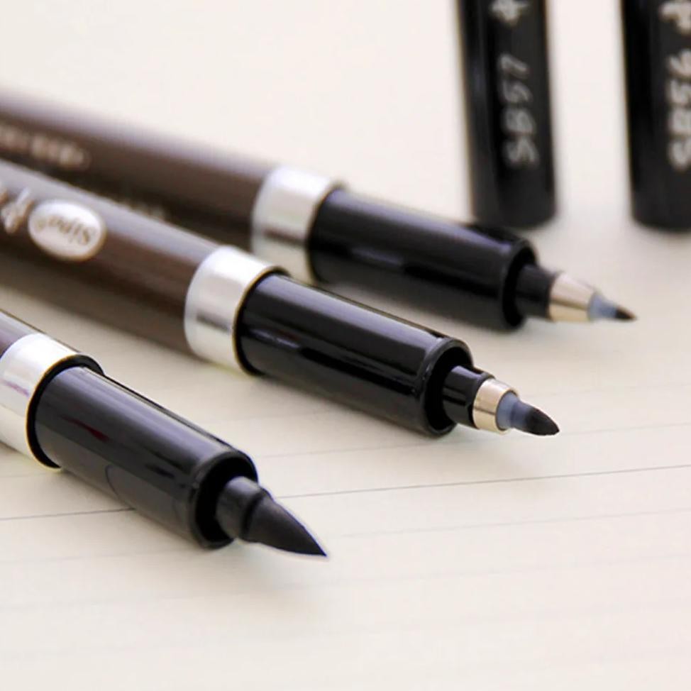 

Chinese Calligraphy Brush Pen Black Ink Art Markers Office Student School Painting Line Drawing Sketch Art Supplies
