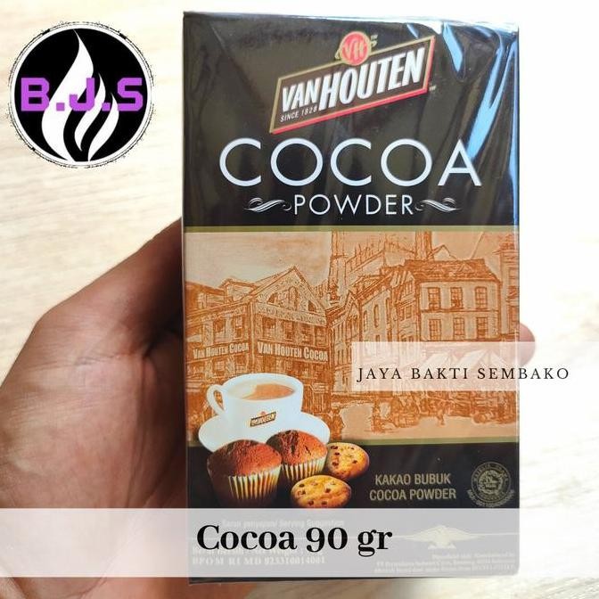 

[Ready/Spesial] Coklat Bubuk/Cocoa Powder Vanhouten 90G [Terlaris&Recommended]
