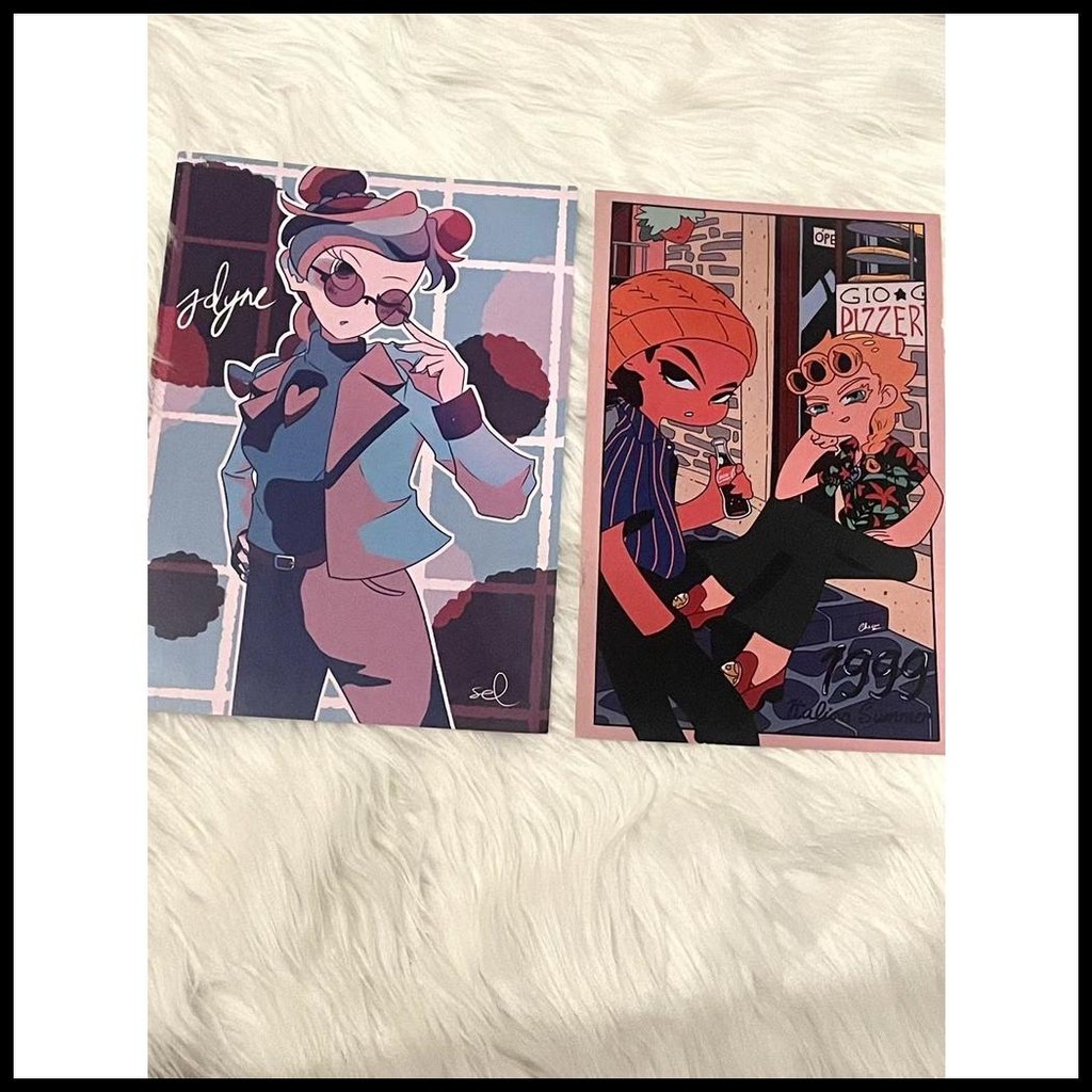 

JOJOS BIZZARE ADVENTURE POSTCARD POSTER FANART [ BY KUROREOO] [ BY CRAM BERRY STROM & AEROSMITH ]| JOJO BIZZARE ADVENTURE| POSTCARD ANIME| PHOTOCARD ANIME| POSTER ANIME|