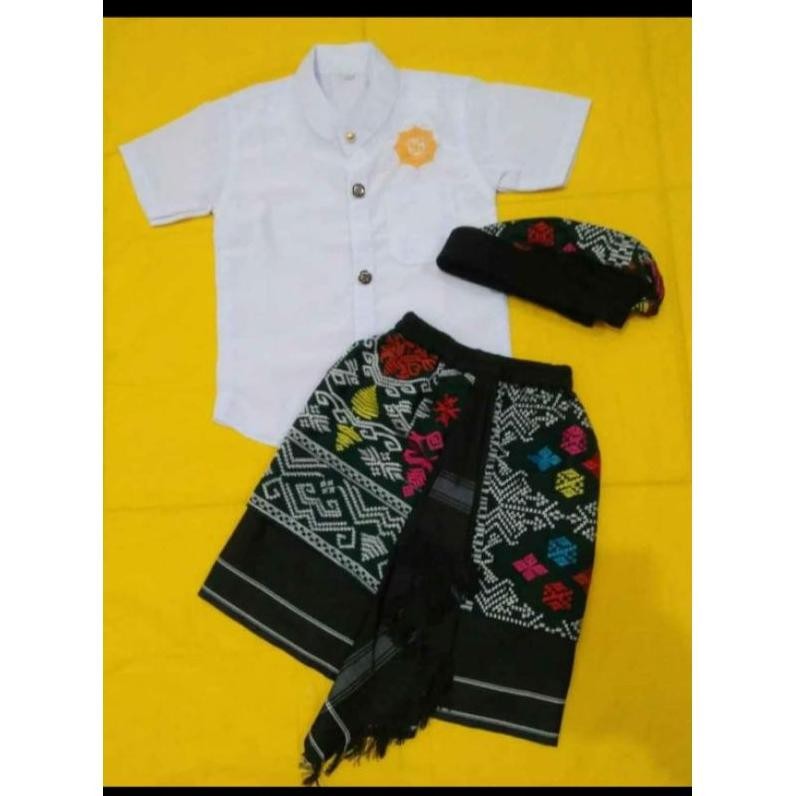 Bisa Disesuaikan Set Adat Bali Anak Laki-Laki| Set Saput Udeng Anak