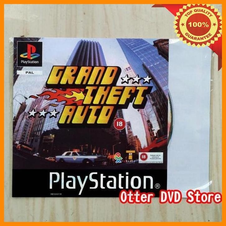 [TPS] KASET CD GAME PS1 PS 1 GRAND THEFT AUTO 1 - GTA 1