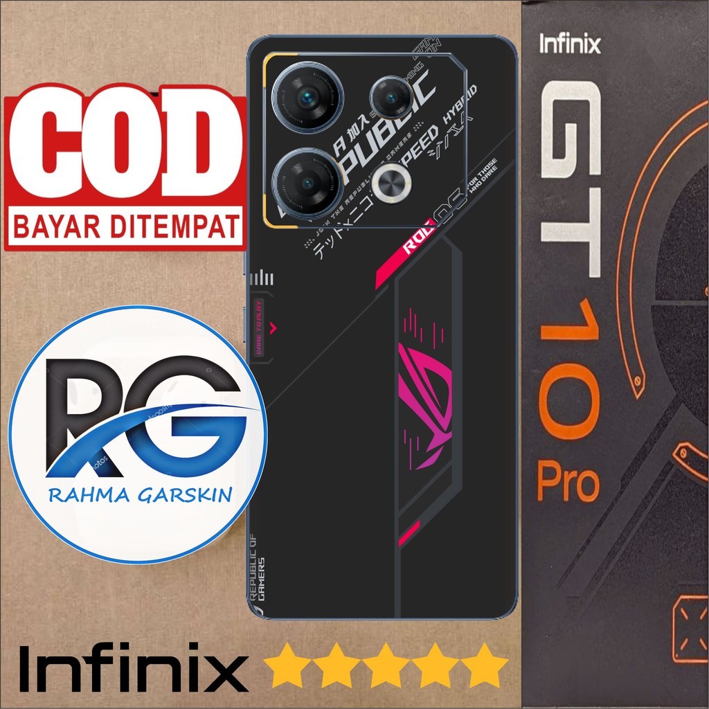 

Terlaris Presisi Infinix GT 10 Pro Casing/Stiker Panel Vynil Bisa Custom Dan COD