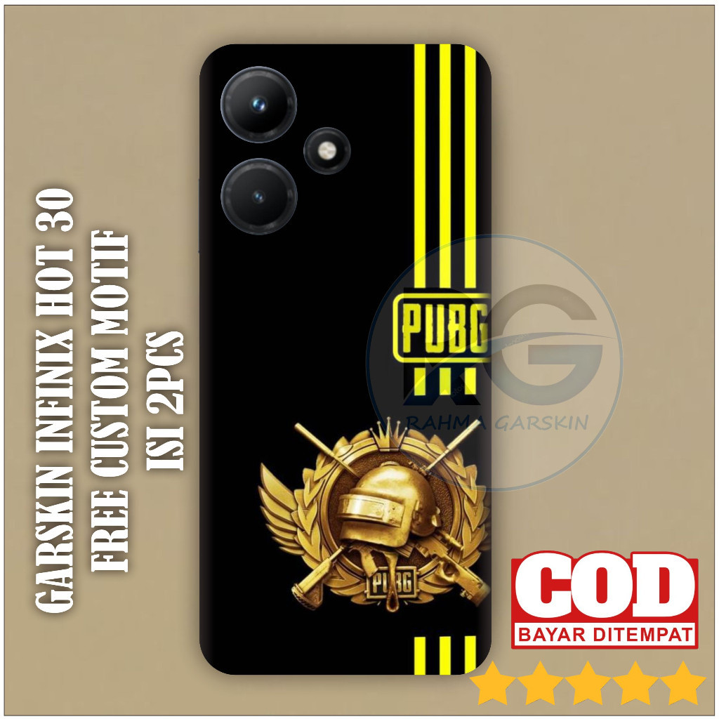 

Terlaris Presisi Infinix Hot 30 Casing/Stiker Panel Vynil Bisa Custom Dan COD