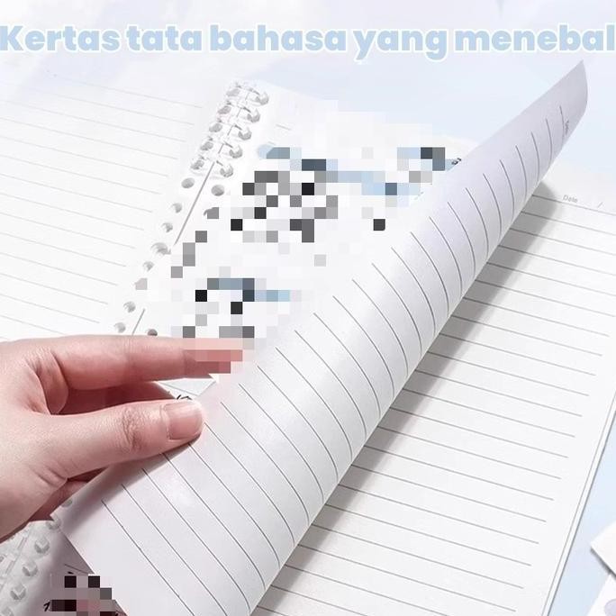 

A5 B5 Notebook Buku Binder/Tulis Sekolah Lucu Buku Notebook Aesthetic/ Binder Derajat Notebook/Korea Lucu Menebal Buku Notebook