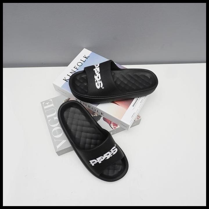 Paparos Footwear Cube Series Sandals Sandal Pria Sendal Selop Jelly Karet Eva Casual Pria Anti Slip 