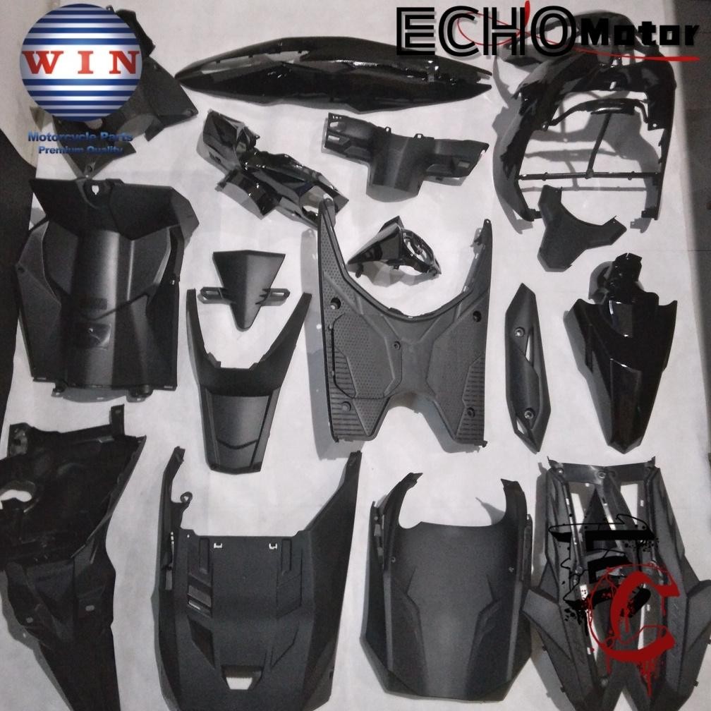 Full Body Beat Street / ESP K81 2016 2017 2018 2019 Hitam WIN | complete set bodi kasar halus motor 