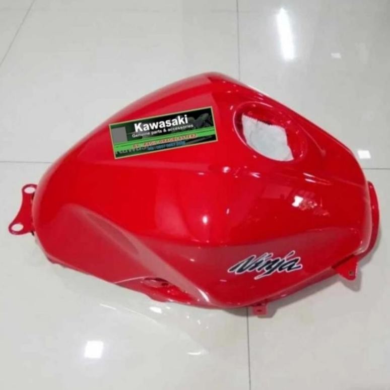 Tangki ninja 250 fi old 2013-2015 merah original Kawasaki