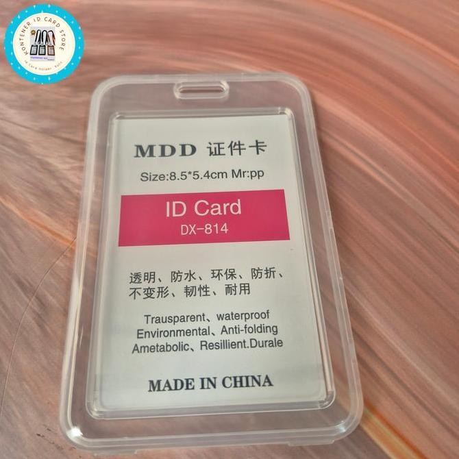 

Id Card Holder Transparant 2 Sisi (500pc) Casing Transparant Xd 814 Tempat Kartu Id Transparant Nametag Id Card Kualitas Original