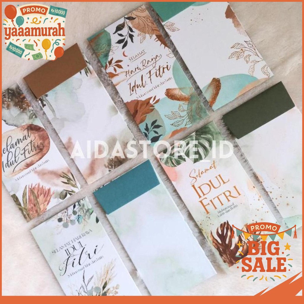 

[ISI 10 LEMBAR] AMPLOP LEBARAN PREMIUM 2025 | AMPLOP IDUL FITRI 2025