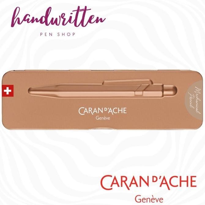 

CARAN DACHE Brut Rose 849 Premium Mechanical Pencil / Pensil Mekanik Caran d'Ache Kualitas Original