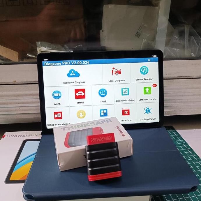 Original Scanner OBD2 Launch Thinkcar  Software Diagzone