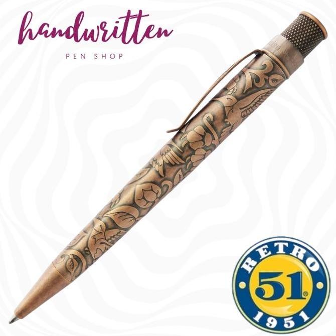 

SMITHSONIAN x RETRO 51 Hummingbird Rollerball Ballpoint Pen/ Pulpen Kualitas Original