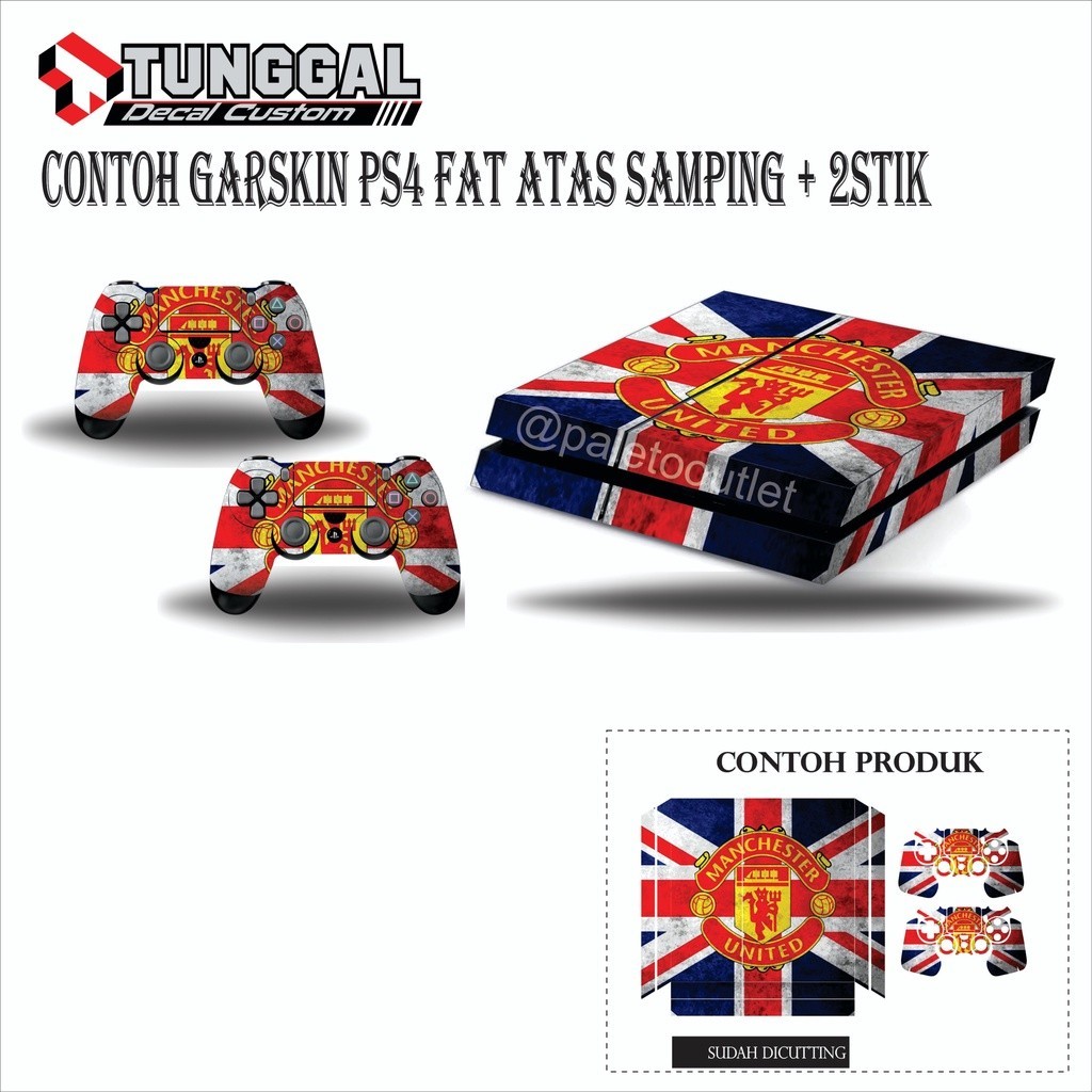 

Terlaris Presisi Ps4 Slim Fat Pro Fatatassamping2stik Casing/Stiker Panel Vynil Bisa Custom Dan COD