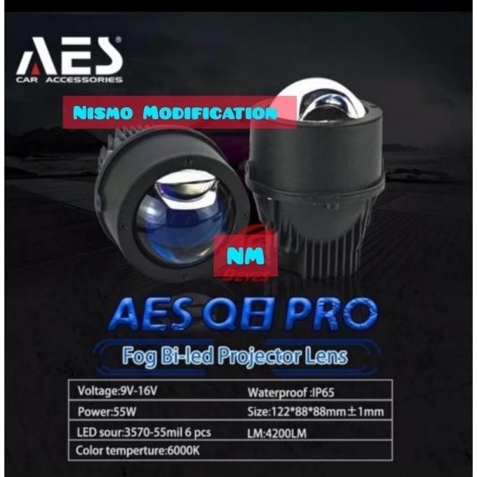 . FOGLAMP PROJECTOR AES BILED 3 WARNA FOGLAMP LASER LED XPANDER 3INC