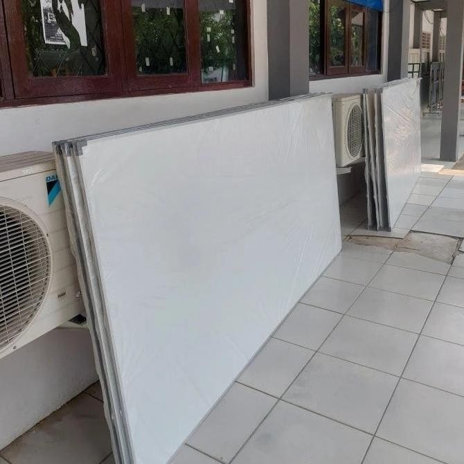 

Papan Tulis Magnet 120 x 180 WhiteBoard / Papan Tulis Gantung Kualitas Original